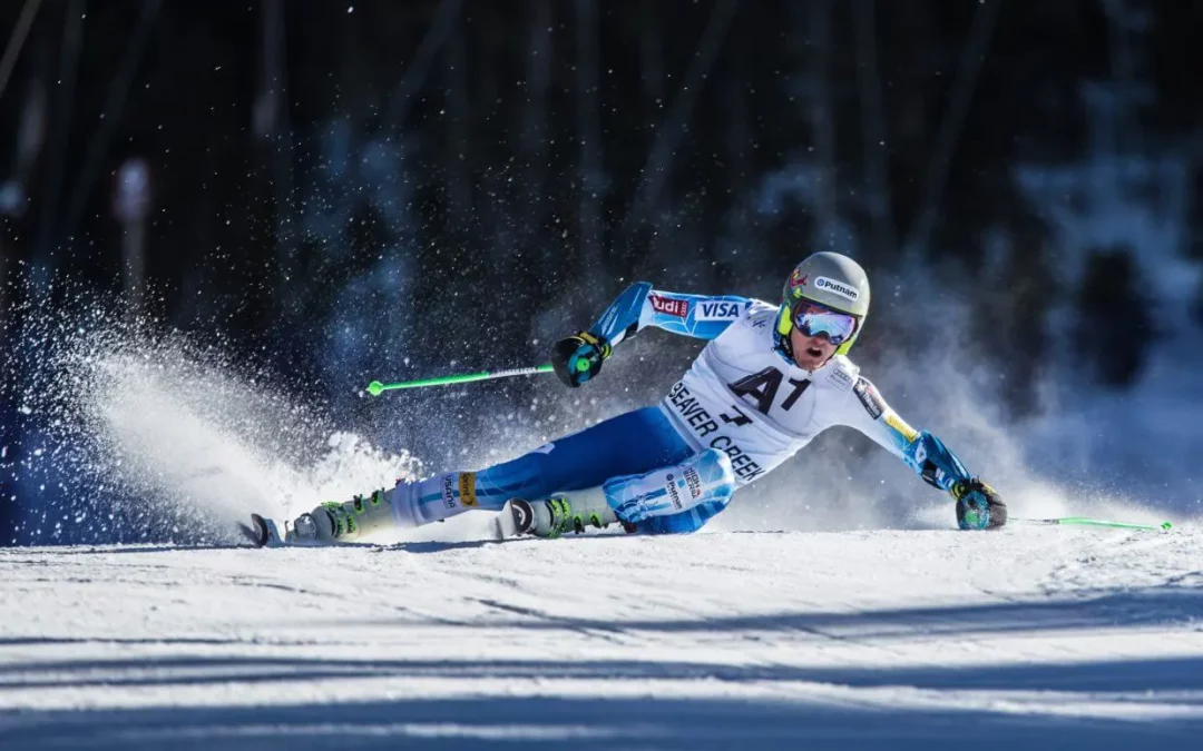 Ted Ligety most famous turn 2014 -Beaver Creek Birds of Prey 2nd run GS Win 2
